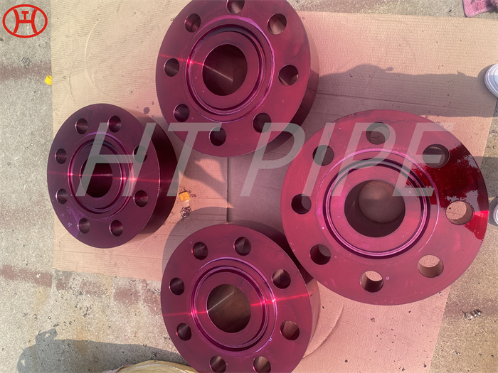 WERKSTOFF NR. 2.4600 Groove Flange ASTM B564 Hastelloy B3 Spades and Ring Spacers Flanges