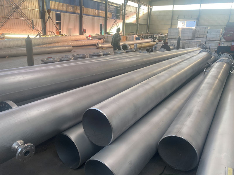 ASTM A312 304L stainless steel seamless pipe with flange
