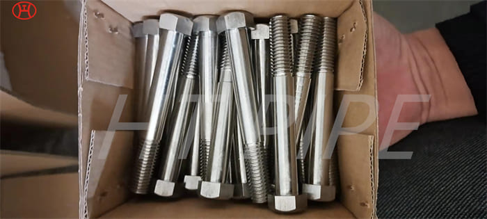 Legierung K500 MONEL K500 Voller partieller Faden Sechskant Bolt Din933 Din931
