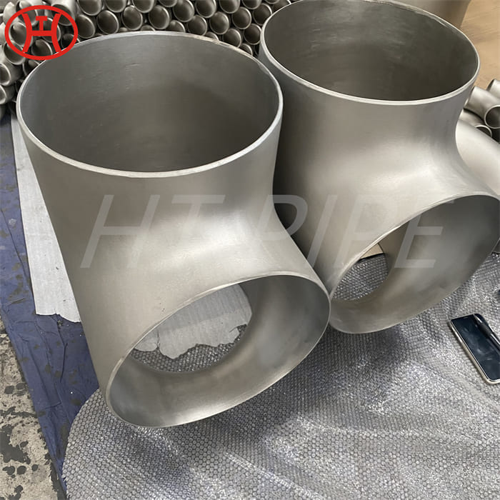 ASTM A815 Super Duplex Steel UNS S32750 Buttweld Fitting Tee
