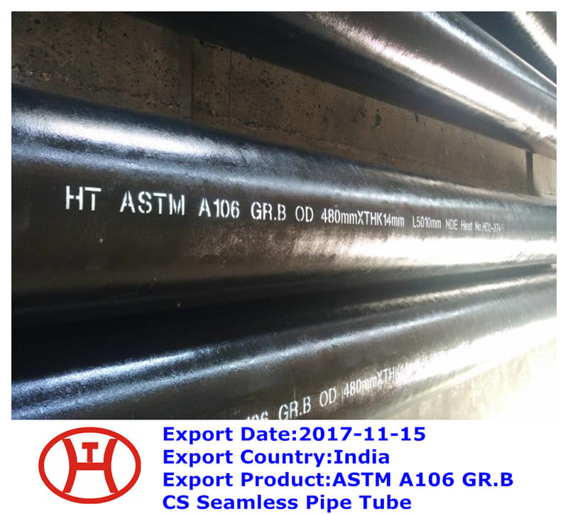 ASME A106 SA106 Seamless Carbon Steel Pipe